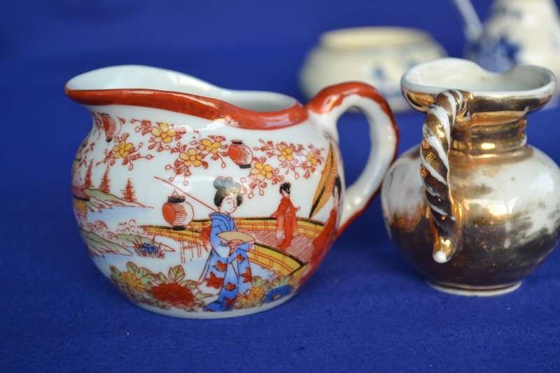 Assorted Small Jugs, Candle Holders, Serviette Rings etc