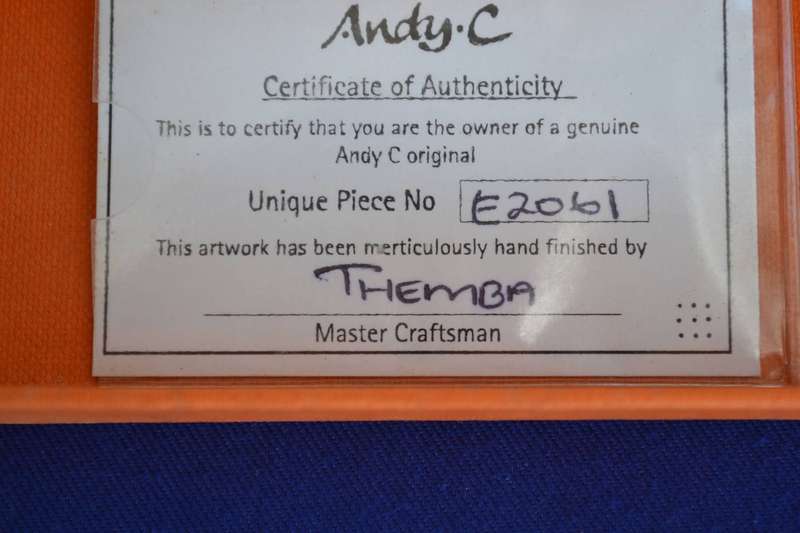 Genuine Andy C Original  Spoon in Original Box  with Certificate of authenticity