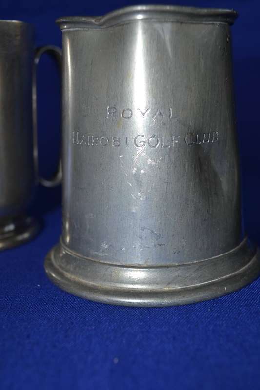 Assorted Tankards and Tot Measure - 4 Pieces