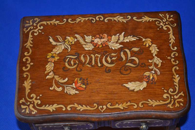 Vintage Wooden Trinket/ Jewellery Boxes x 2