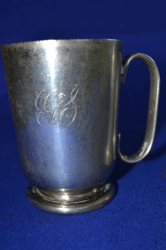 Assorted Tankards and Tot Measure - 4 Pieces