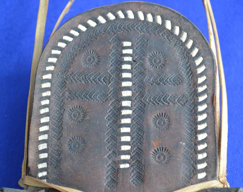 Decorative Carved Mask Wall Hangings and African Sandals