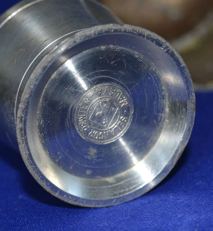 Assorted Tankards and Tot Measure - 4 Pieces
