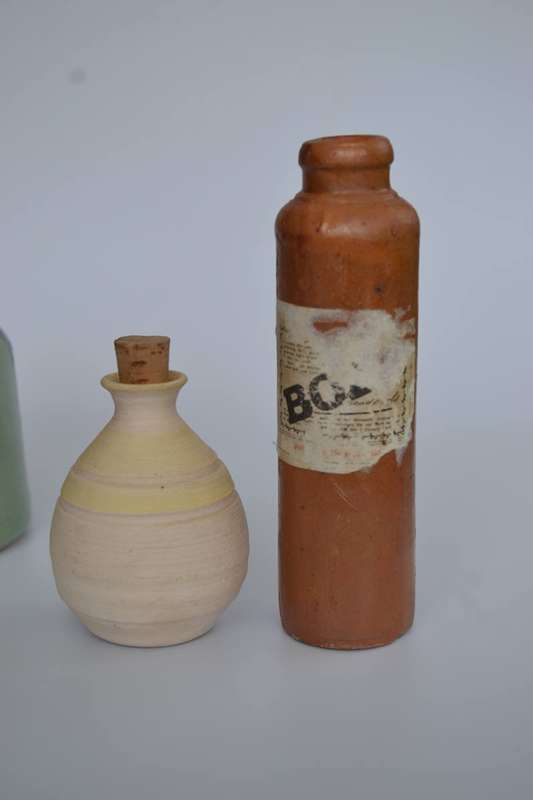 Wade England Porcelain Barge Ornament and Three Miniature  Ceramic Jugs