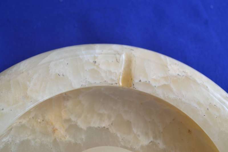 Vintage Onyx Marble Ashtray
