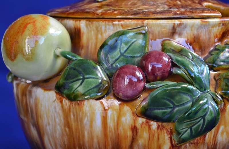 St Peters Grax - Austria Majolica Bowl with Lid