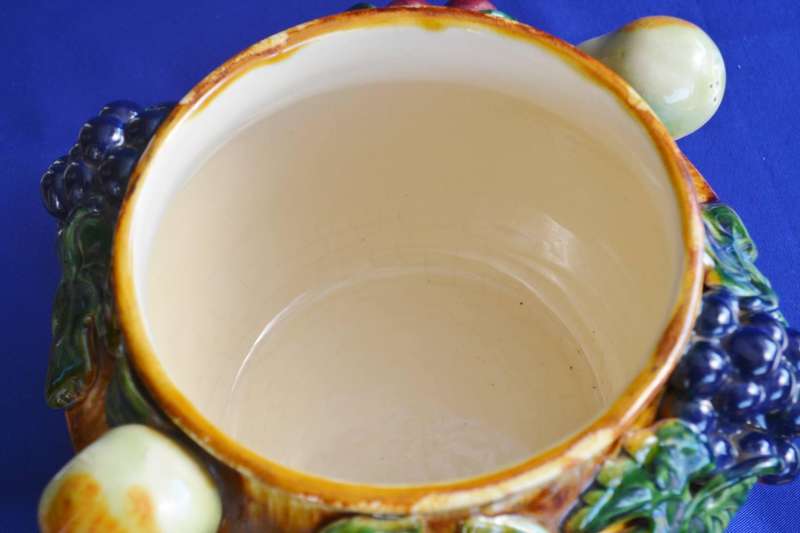 St Peters Grax - Austria Majolica Bowl with Lid