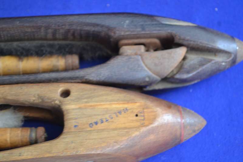 Vintage Wooden Weaving Flying Shuttles