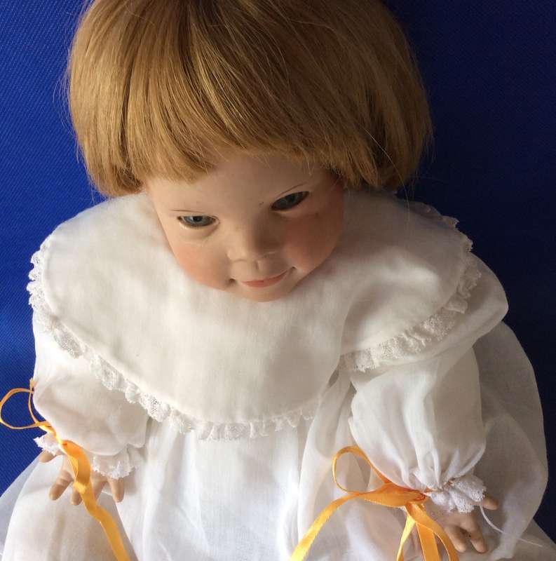 Vintage Porcelain Baby Doll