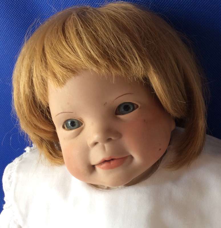 Vintage Porcelain Baby Doll