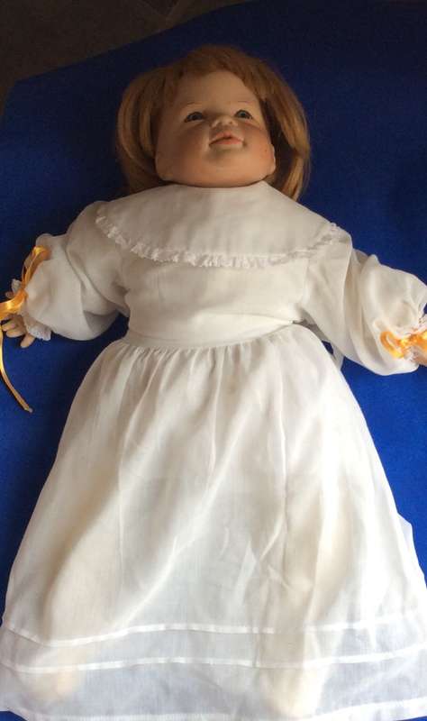 Vintage Porcelain Baby Doll