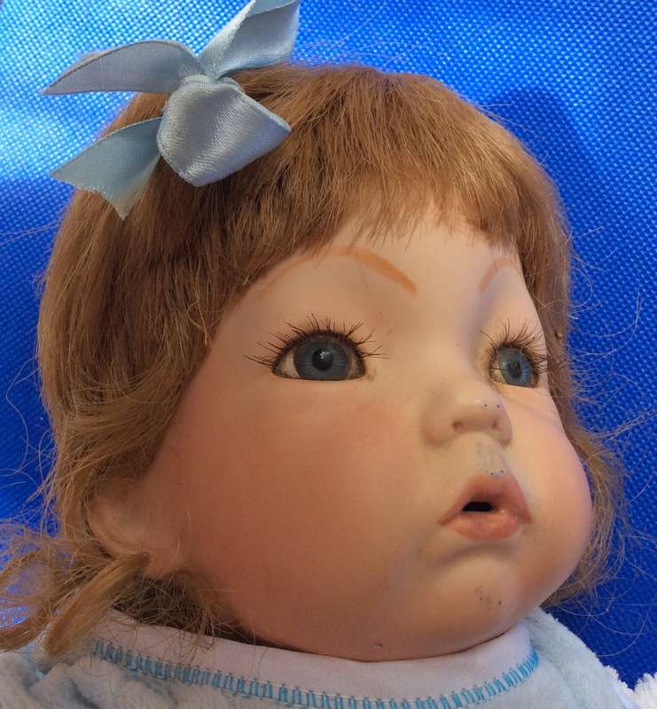 Vintage Porcelain Baby Doll