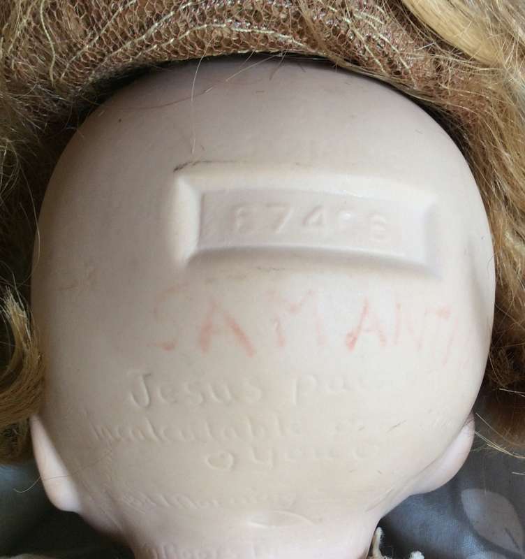 Vintage Porcelain Baby Doll