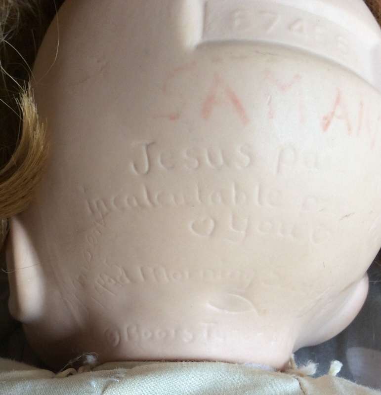 Vintage Porcelain Baby Doll