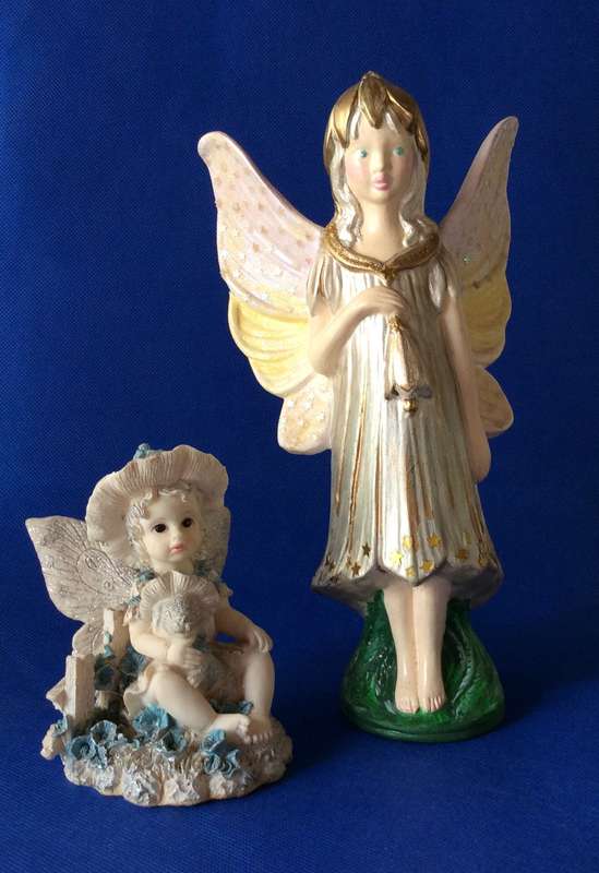 Two Fairy Ornaments