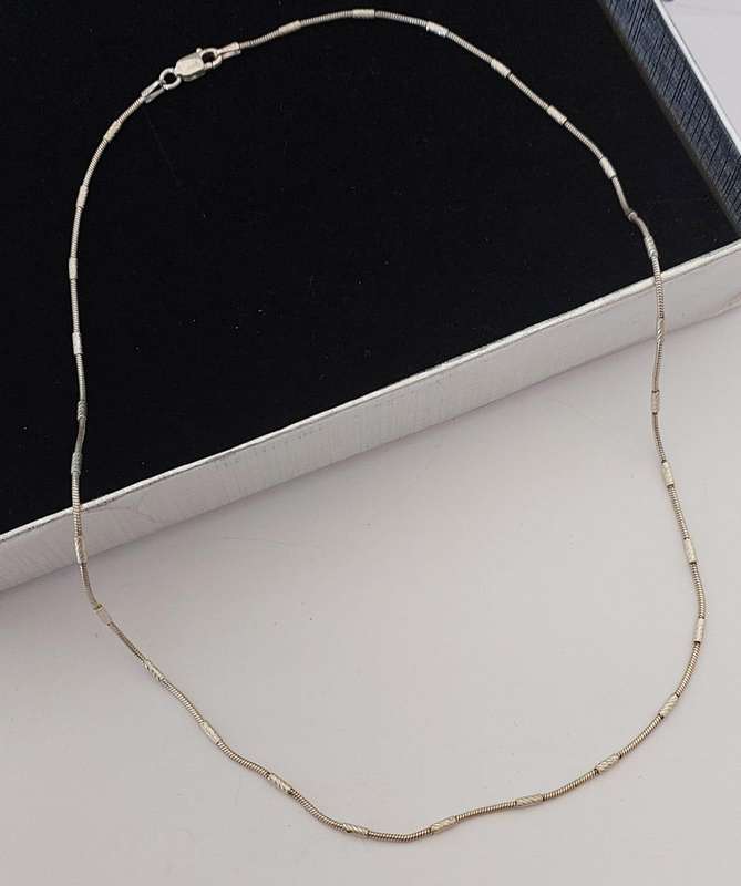 45cm Magic Round Chain in 925 Sterling Silver