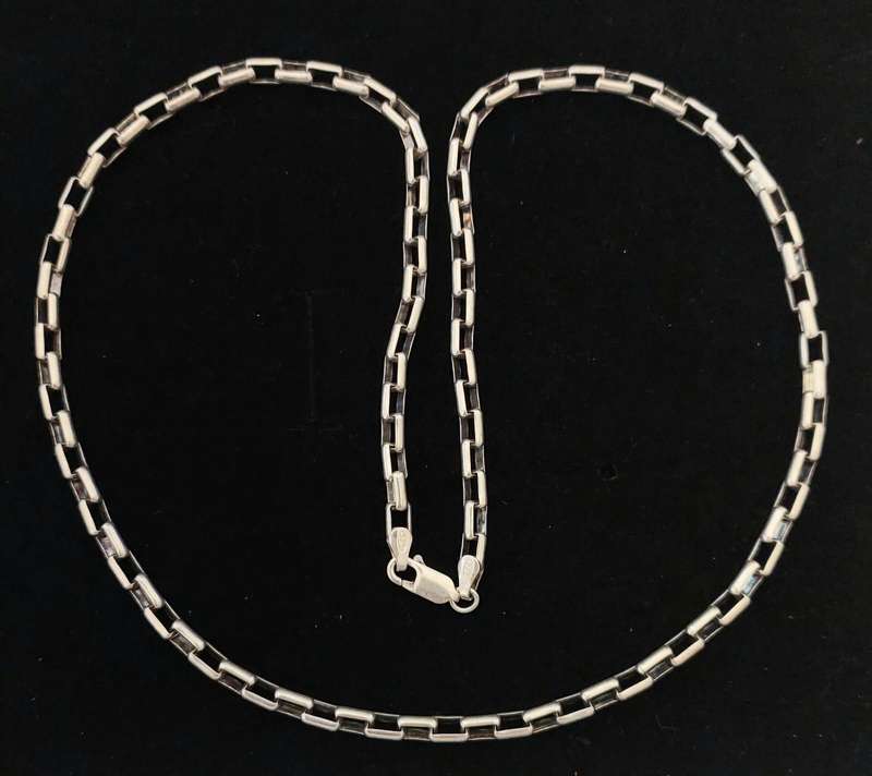 50cm Anchor Chain in 925 Sterling Silver