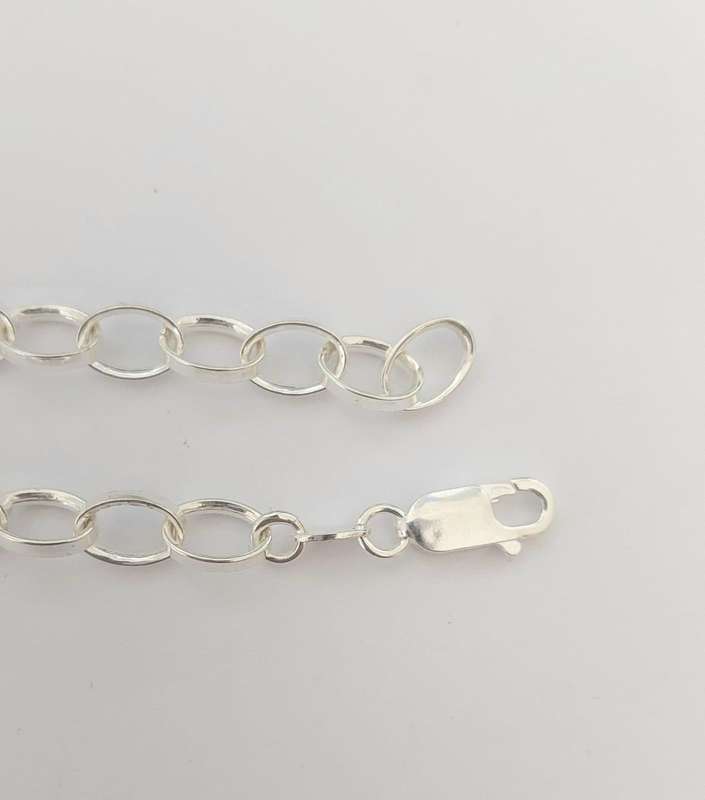 50cm Rolo Mezzo Tondo Necklace