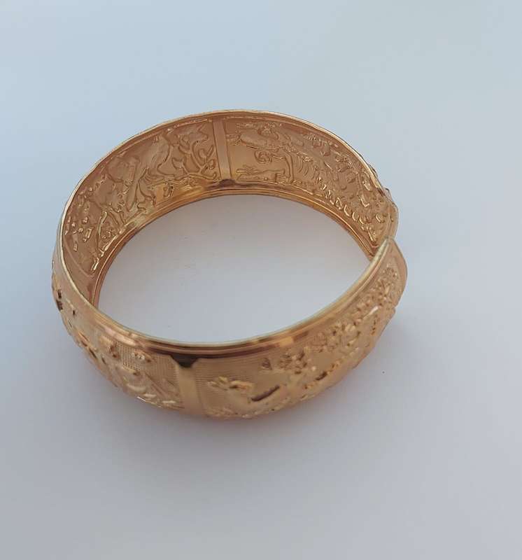 Gold Plated Bangle