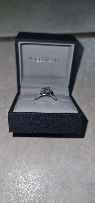 Cushion Moissanite Ring