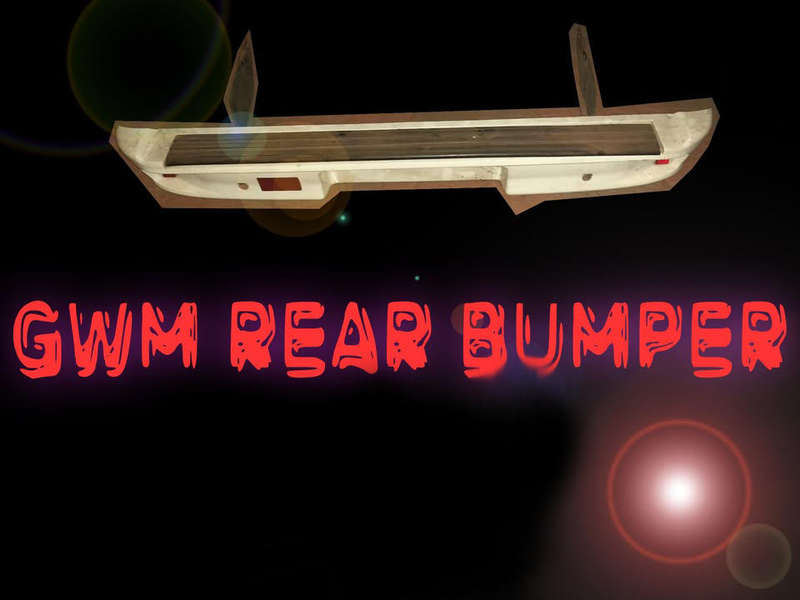 REAR BUMPER GWM 2007