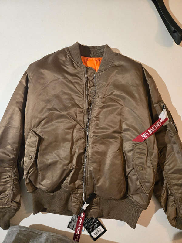 Authentic Alpha Reversible Bomber Jacket