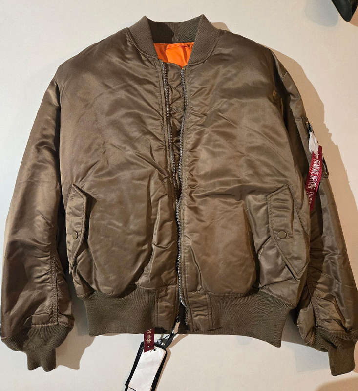 Authentic Alpha Reversible Bomber Jacket