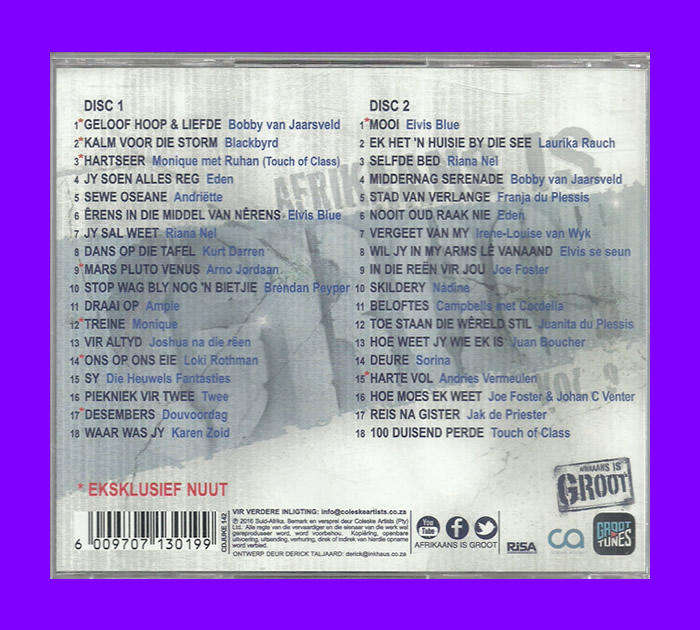 Music CD - Afrikaans Is Groot Vol. 9  - Verskeie Kunstenaars