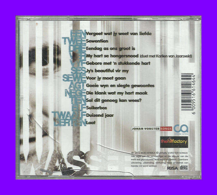Music CD - Dewald Wasserfall - Vergeet Wat Jy Weet Van Liefde