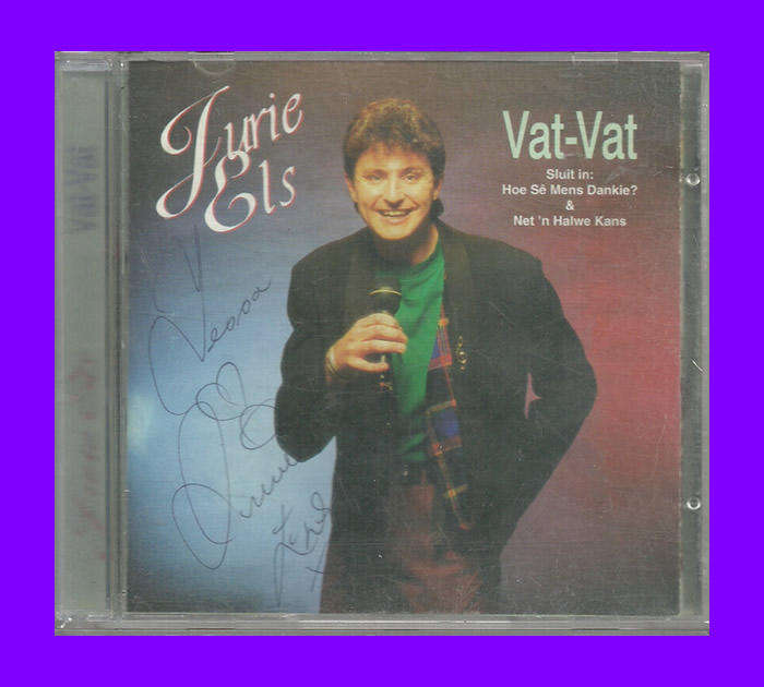 Music CD - Jurie Els - Vat-Vat  (Signed)