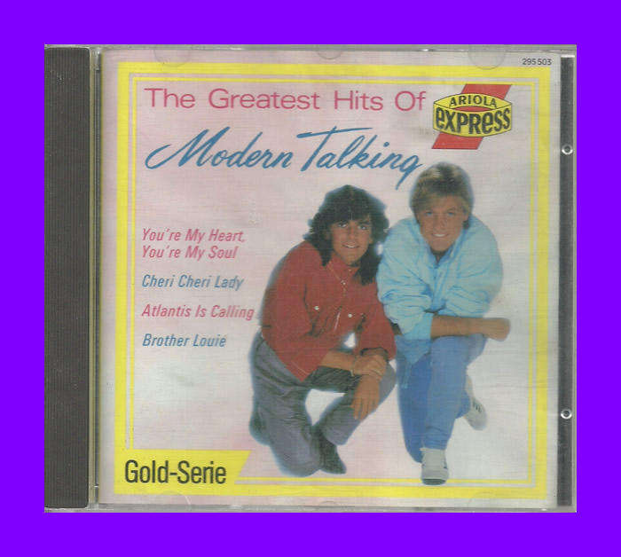 Music CD - The Greatest Hits Of Modern Talking