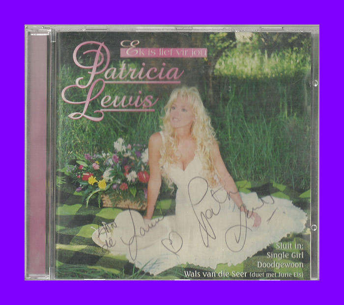 Music CD - Patricia Lewis - Ek Is Lief Vir Jou (Signed)