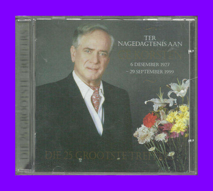Music CD - Ter Nagedagtenis Aan Gé Korsten (Die 25 Grootste Treffers)