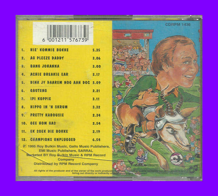 Music CD - Leon Schuster - Hie' kommie Bokke!