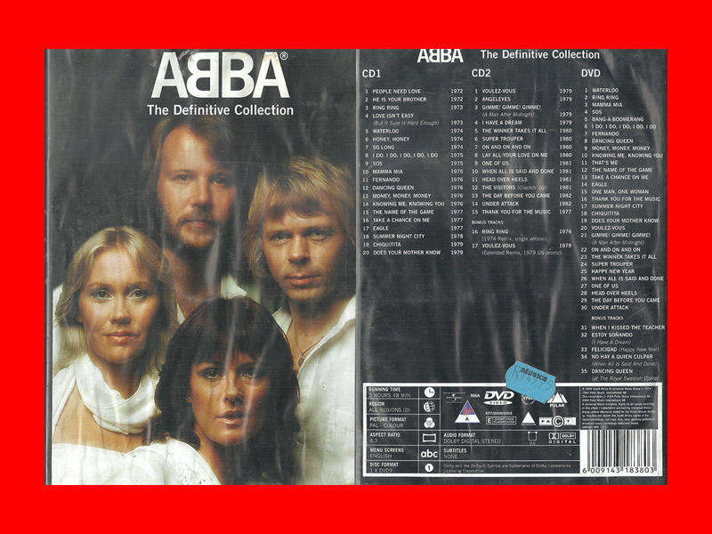 DVD - ABBA The Definitive Collection