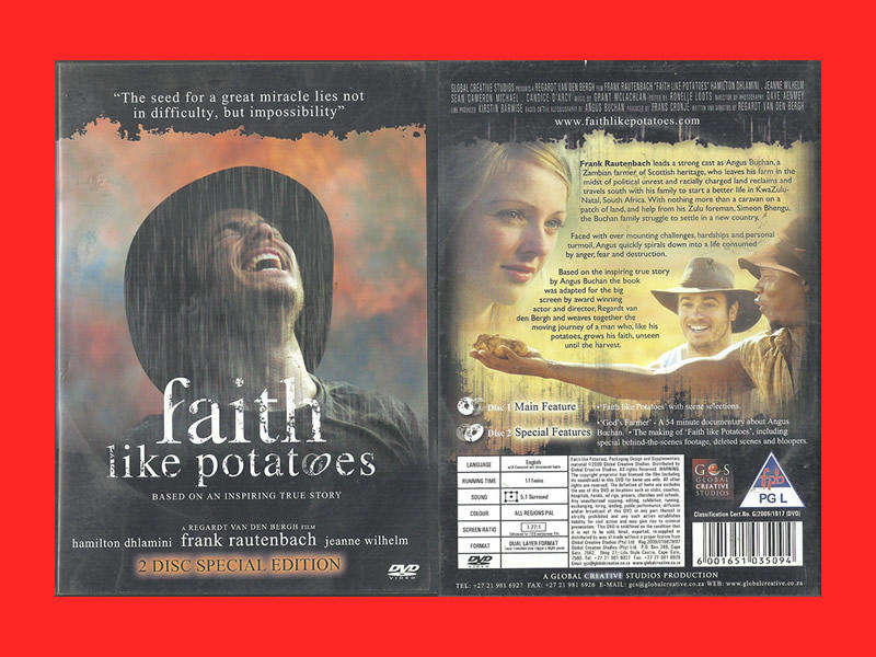 DVD - Faith Like Potatoes  - Region 2 Edition