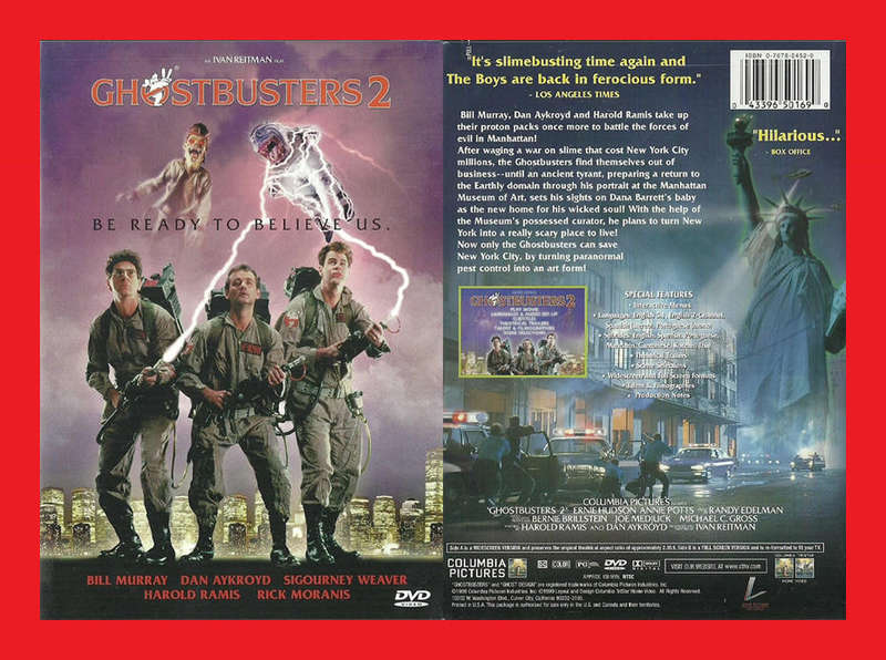 DVD - Ghostbusters 2 -  Region 1 Edition
