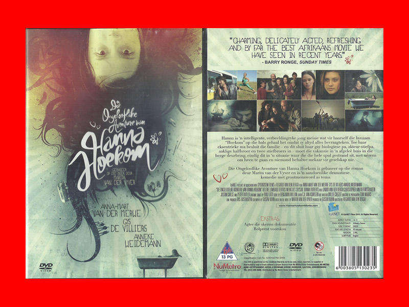 DVD - Die Ongelooflike Avonture Van Hanna Hoekom  - Region Free Edition