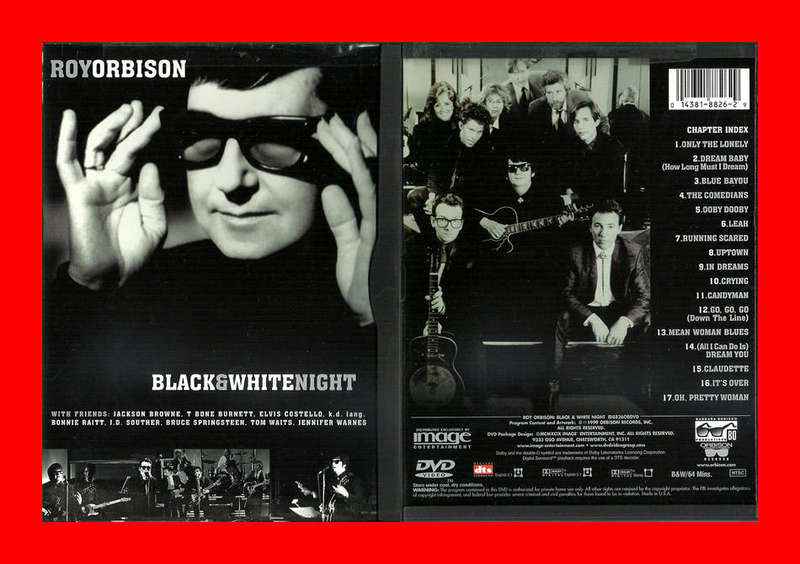 DVD  -  ROY ORBISON - BLACK & WHITE NIGHT [REGION 1 EDITION]