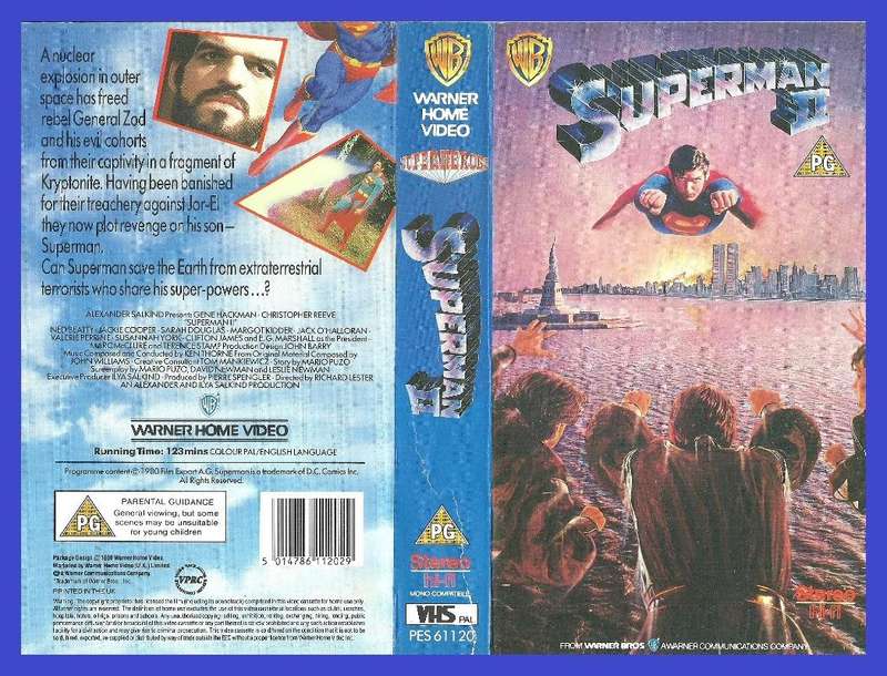 VHS Tape - Superman II