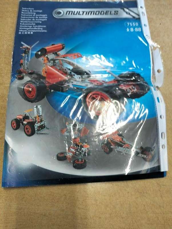 OLD MULTIMODELS MECCANO LIKE BUILDING KIT