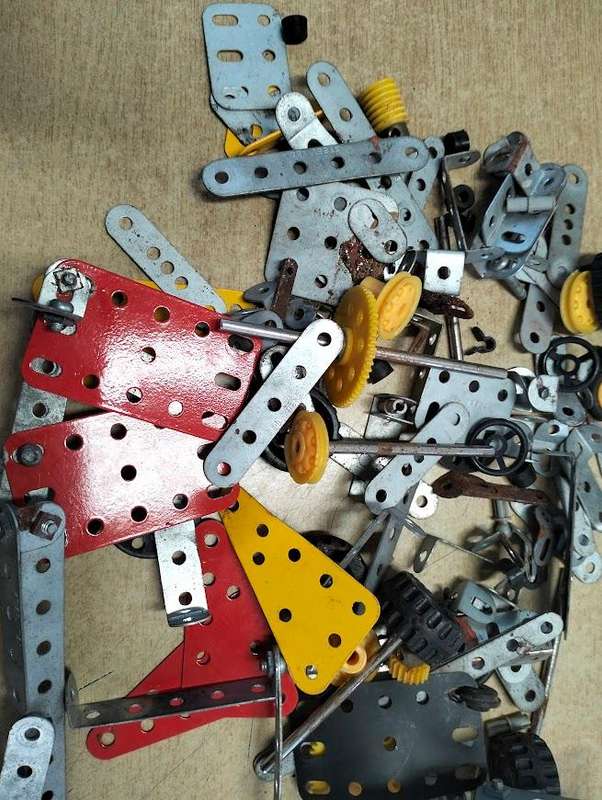 OLD MULTIMODELS MECCANO LIKE BUILDING KIT