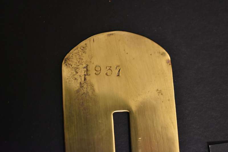 Brass button stick