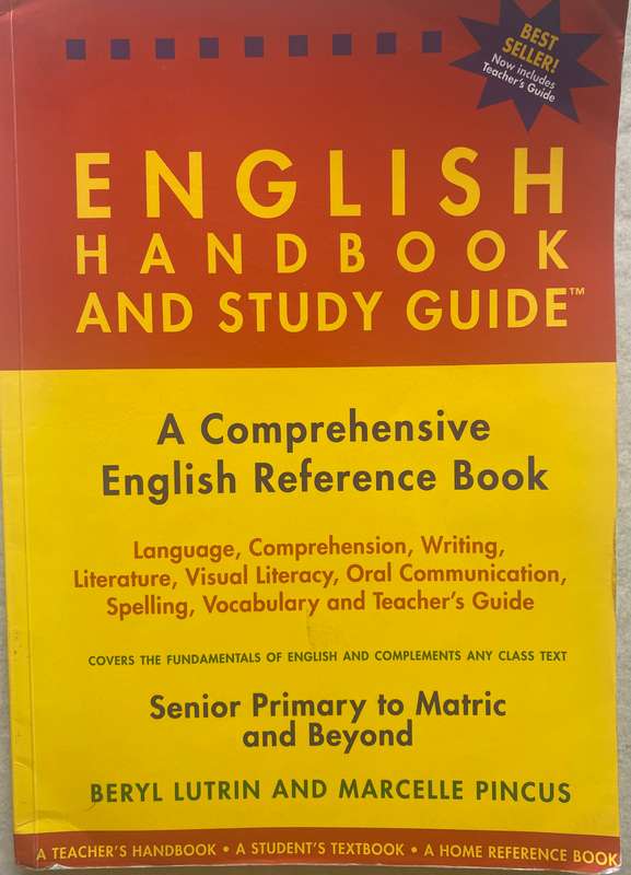 English Handbook and study guide