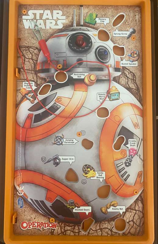 Star Wars operation board game
