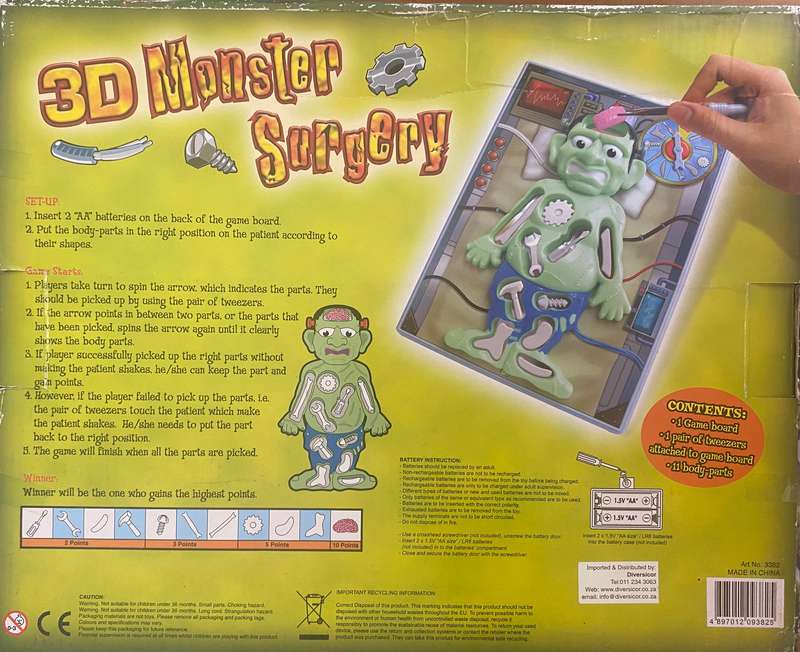3D monster surgery game