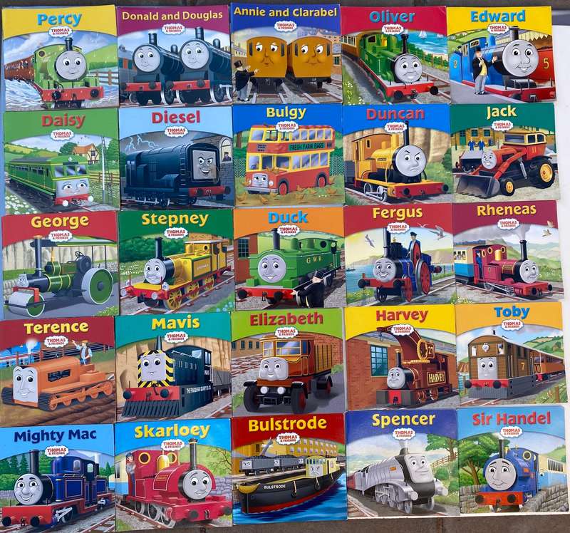 Thomas and Friends story Library book set with other Children's books