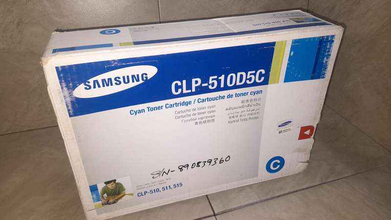 Samsung CLP-510D5C Cyan toner