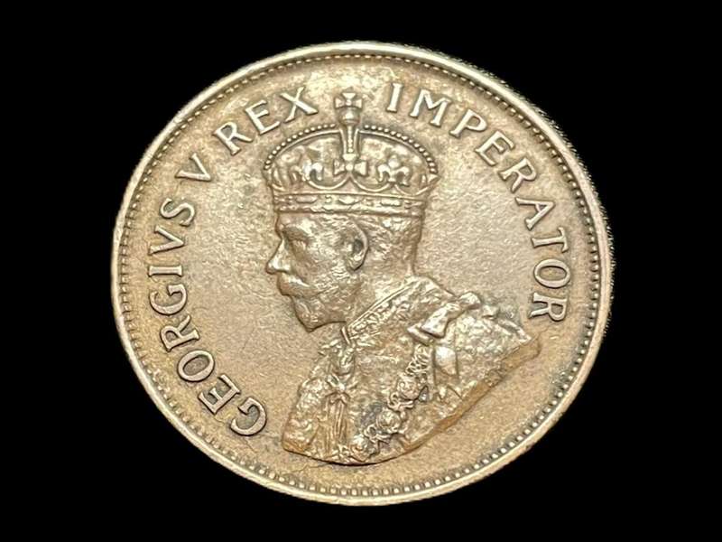 Scarce AU+ 1930 SA Union ½ penny coin - High grade coin