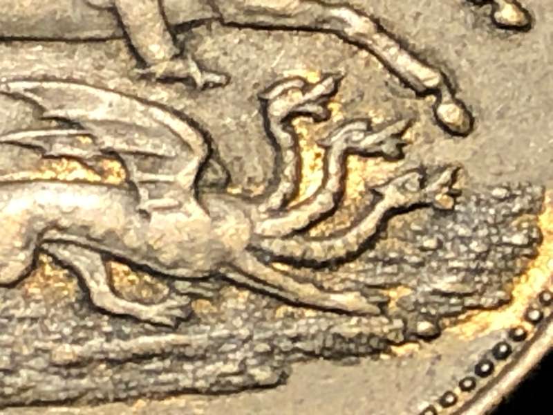 1837 Dated British "To hanover" 1 sovereign gaming token